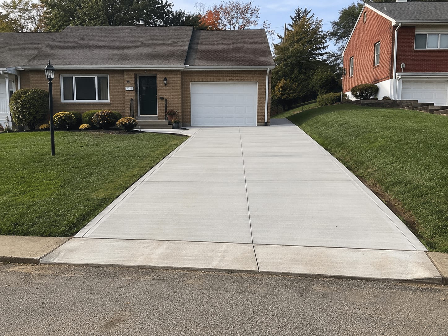 Pittsburgh concrete driveway repair