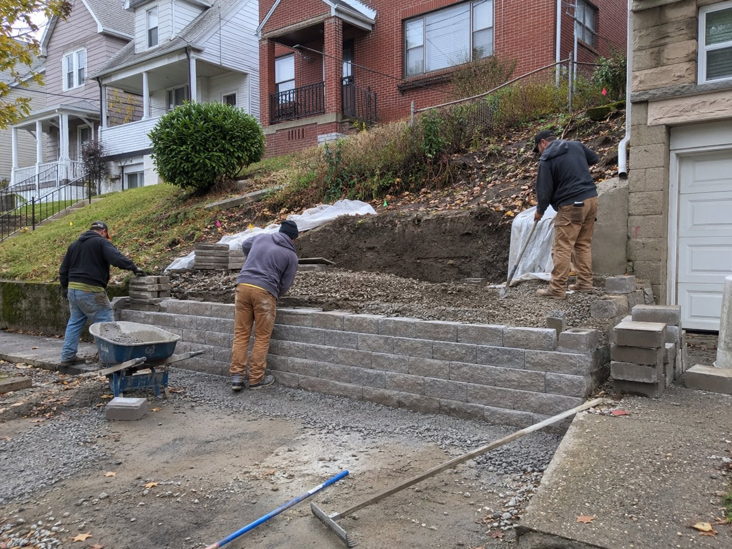 Squirrel Hill concrete driveway hero