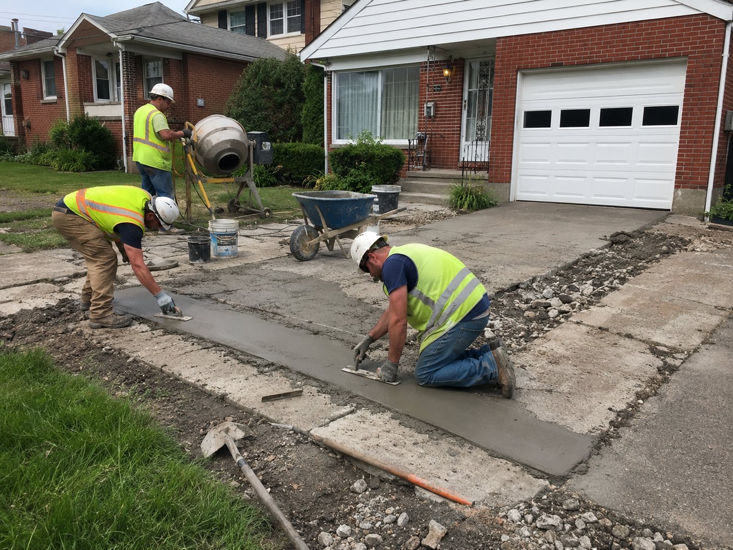 Concrete driveway winter cracking hero
